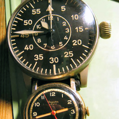 Uhrenzeiger-und Indexbefestigung